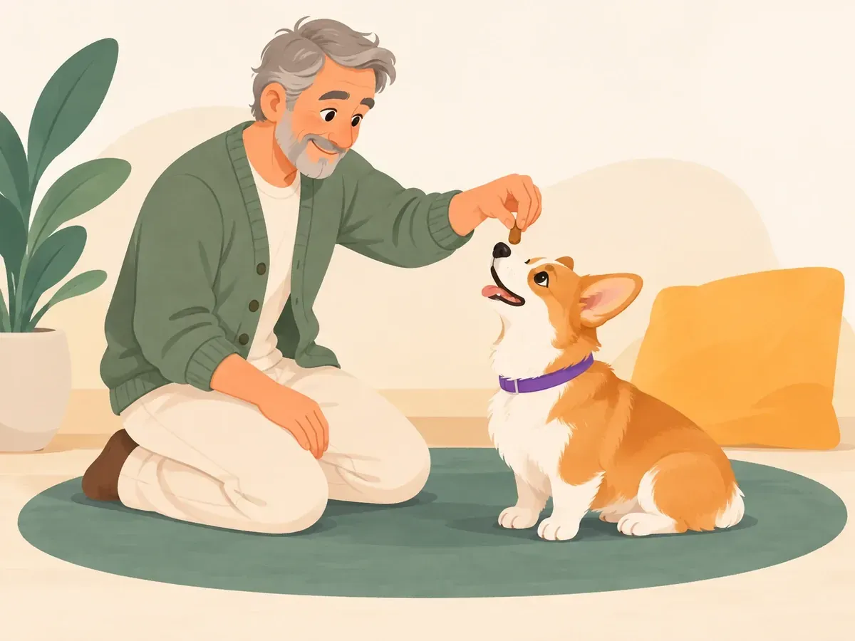 Teaching sit, step by step